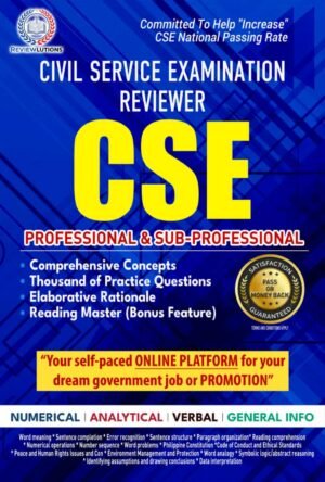 Civil Service Examination Reviewer