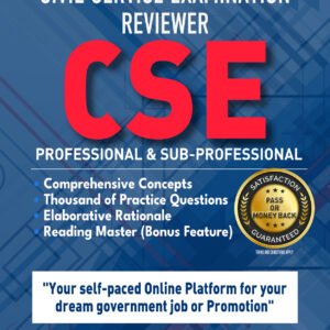 Philippine Civil Service Exam Course and Reviewer