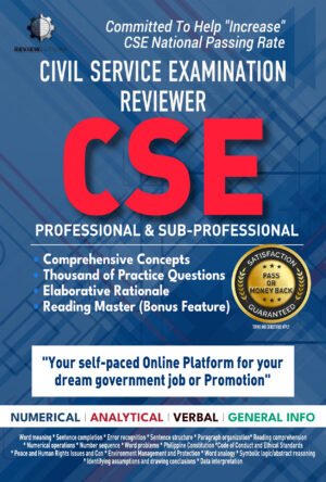 Philippine Civil Service Exam Course and Reviewer